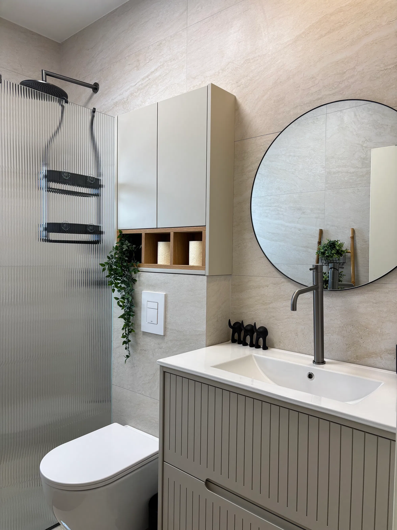 שיפוץ חדרי רחצה עינת ואיציק פרדס חנה