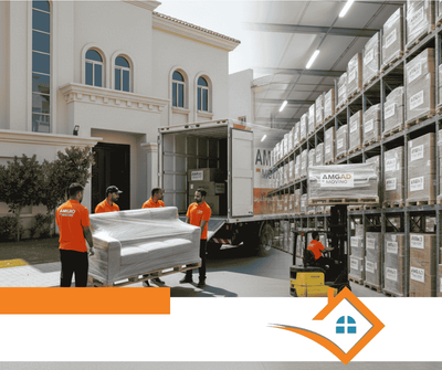 خدمات نقل وتخزين الأثاث مع شركة أمجاد