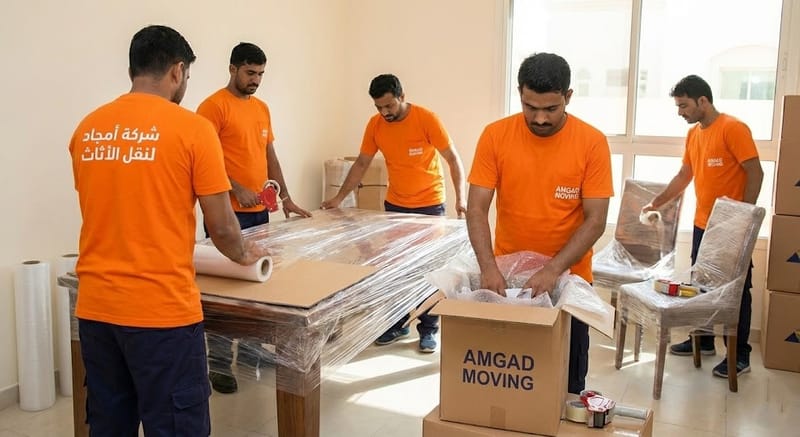 فك ونقل وتغليف الاثاث