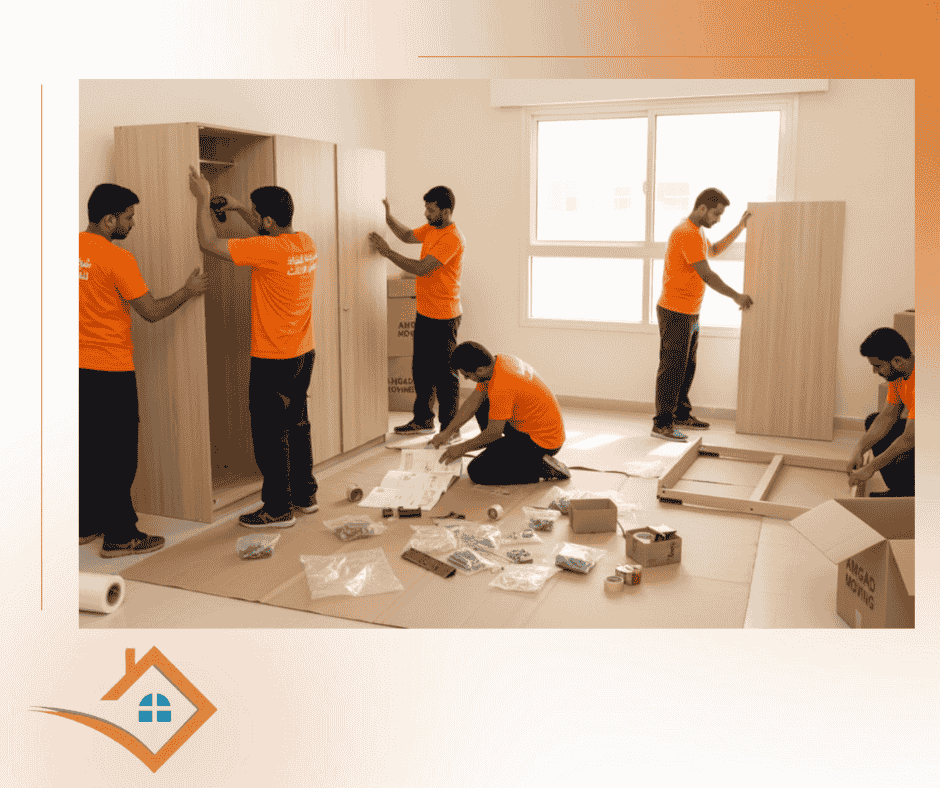 شركة أمجاد لفك ونقل وتركيب العفش والأثاث بالسعودية