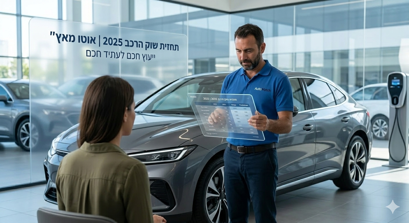 שוק הרכב בישראל צפוי לעבור שינויים משמעותיים בשנת 2025