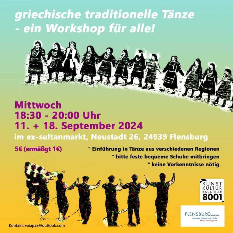 Griechische Tänze mit Vaia Paziana