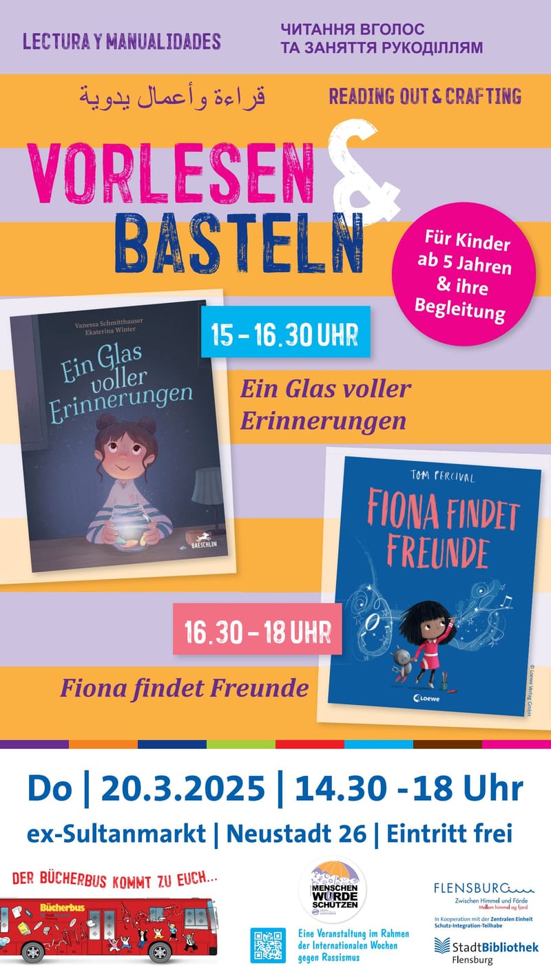 Vorlese und Bastelaktion