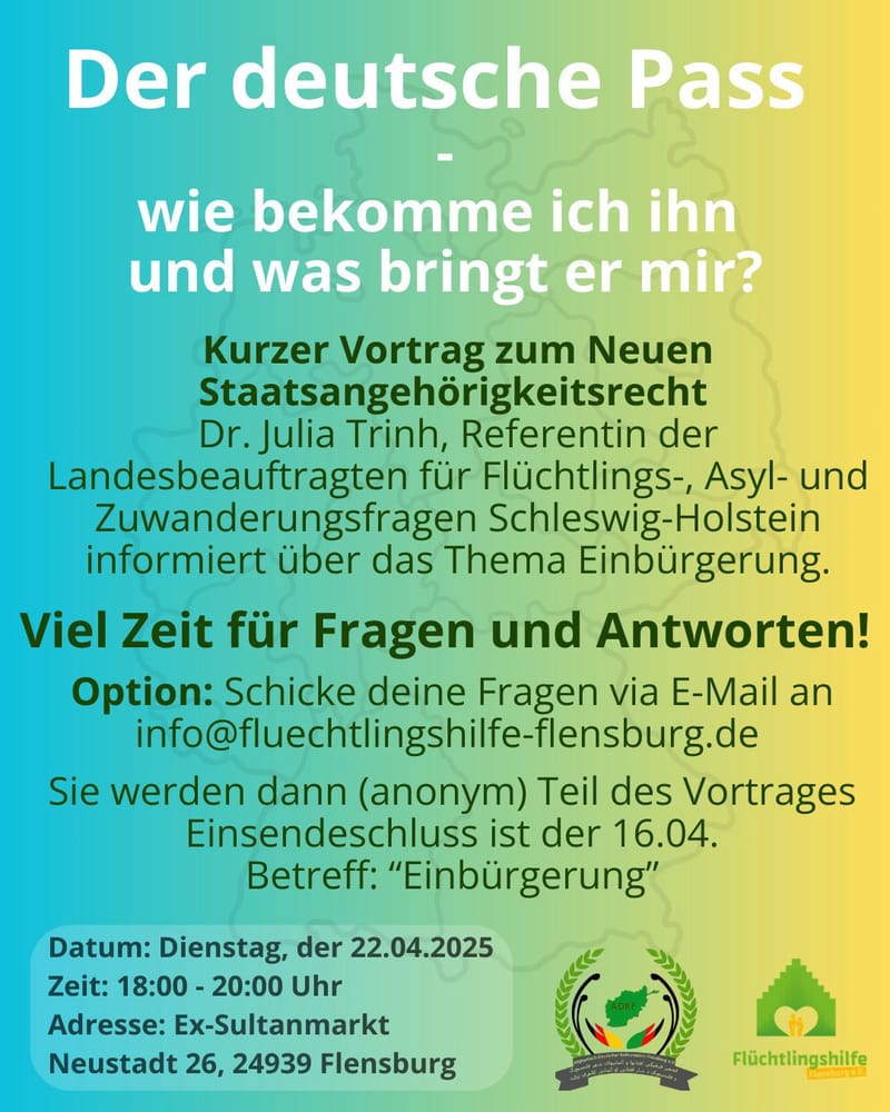 Deutsche/r Staatsbürger/in werden?