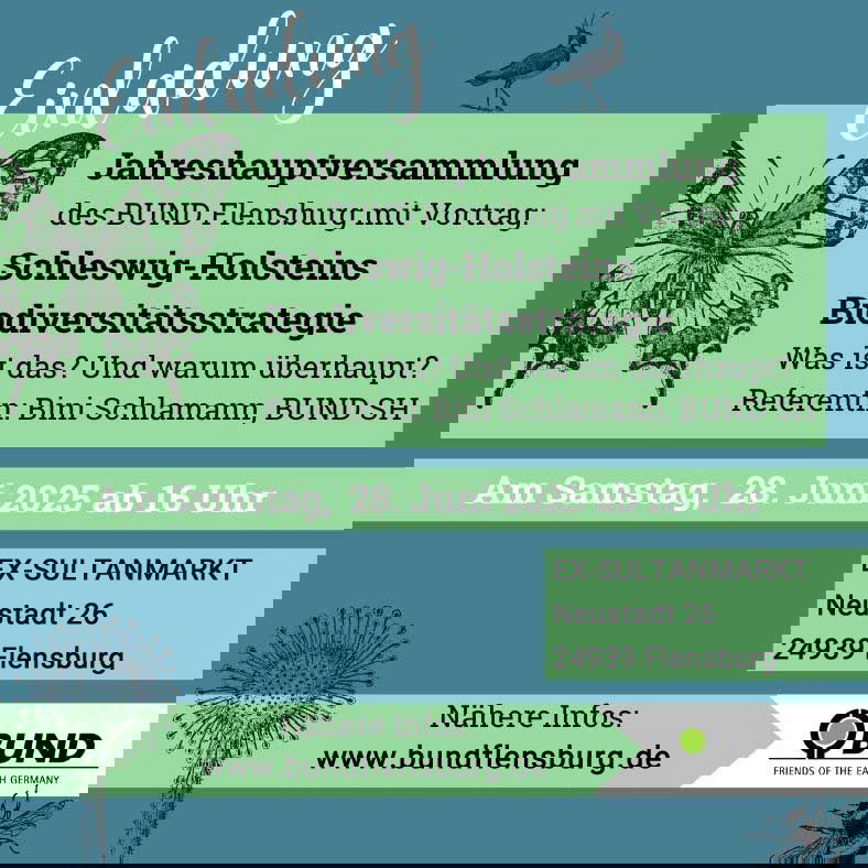 BUND Infoveranstaltung und Versammlung
