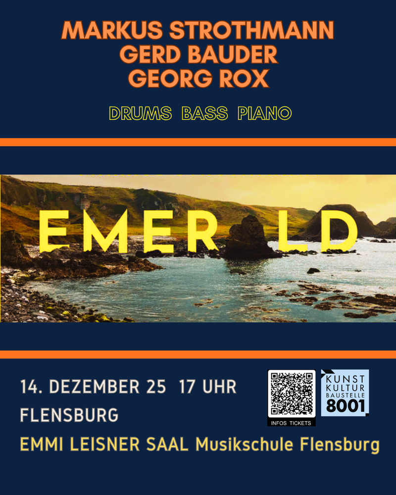 Jazz Vielleicht Jazz    Emerald Trio  (Emmi Leisner Saal, Musikschule)