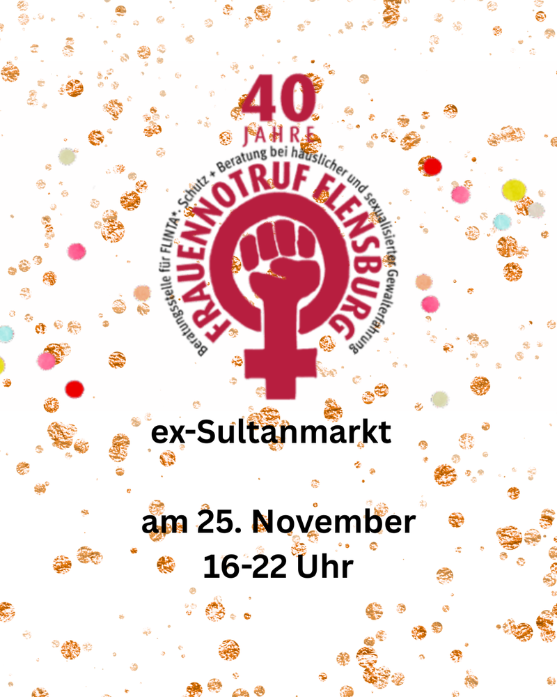 Fest 40 Jahre Frauennotruf