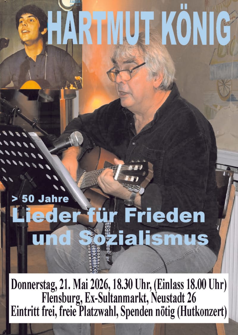 Hartmut König - 50 Jahre Lieder für Frieden und Sozialismus