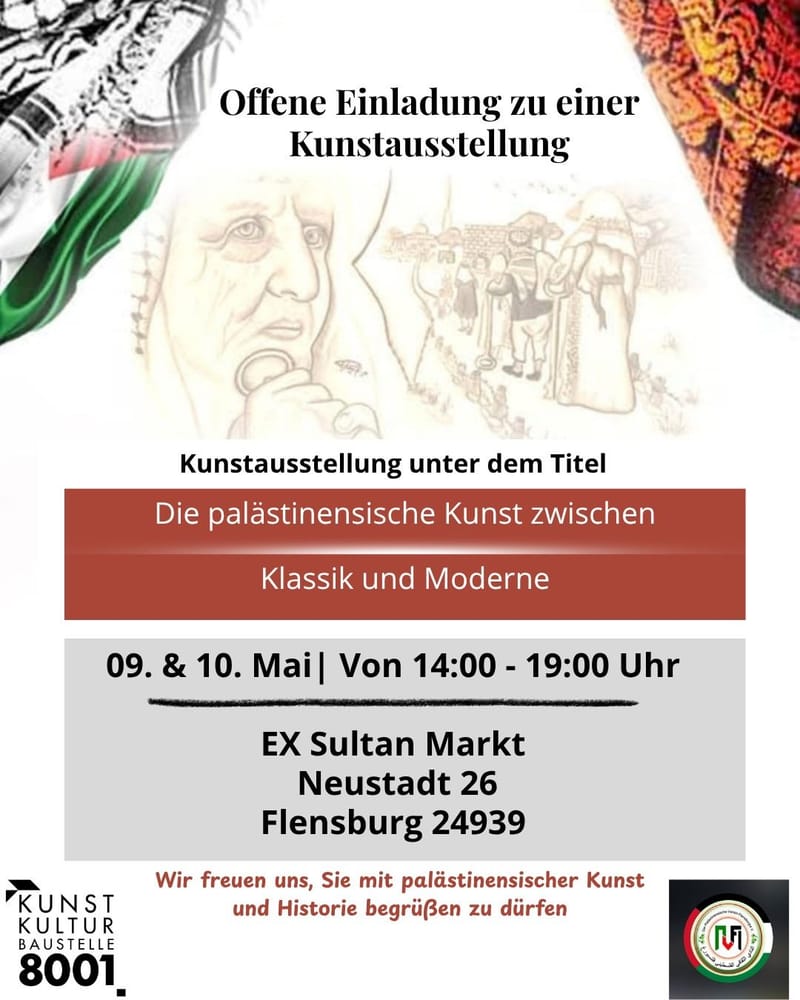 Kunstausstellung am 9. und 10. Mai