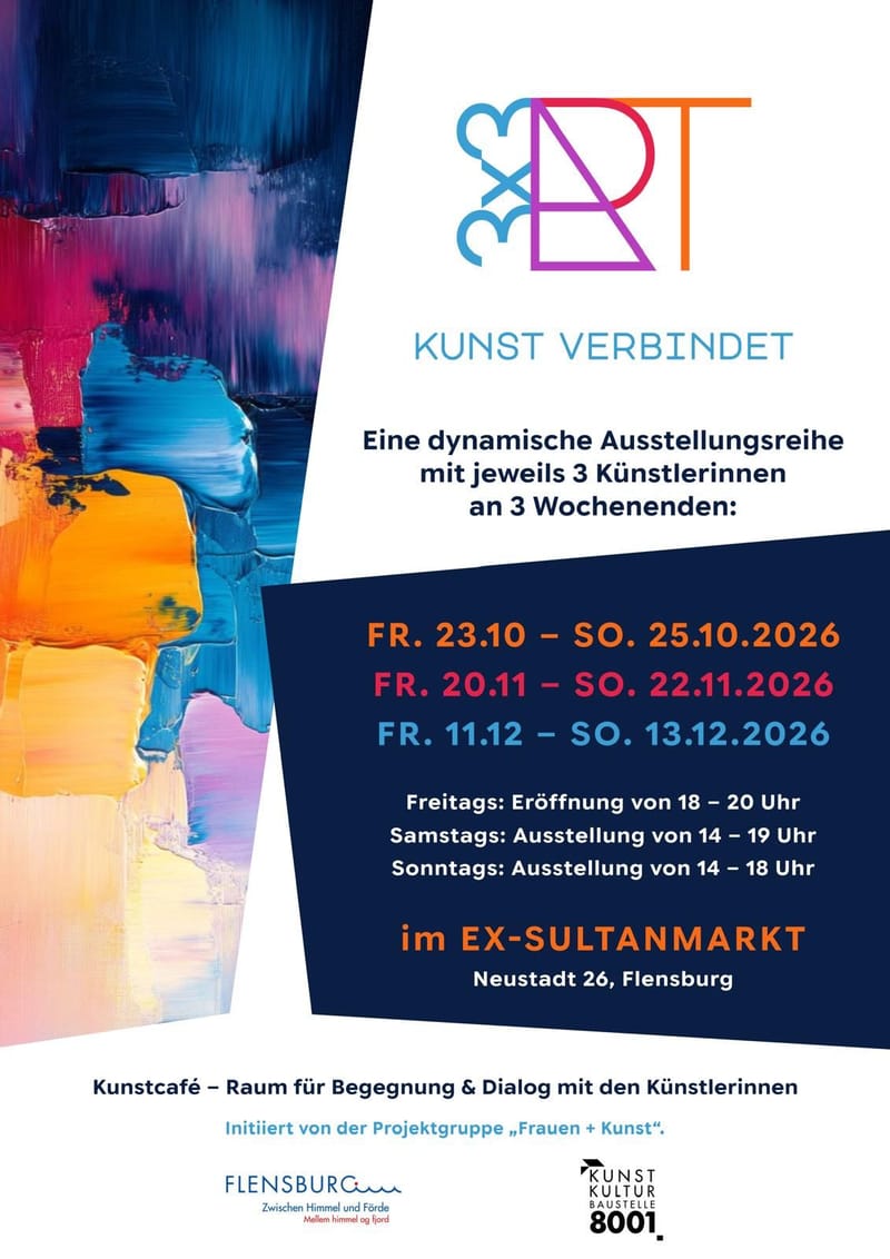Kunst verbindet  - Ausstellungseröffnung  der Projektgruppe Frauen und Kunst