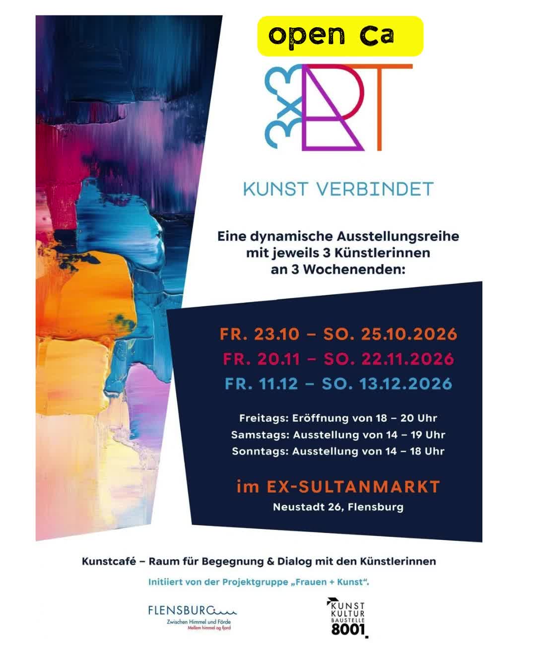 open call für die 3x3 Projekte  thumbnail