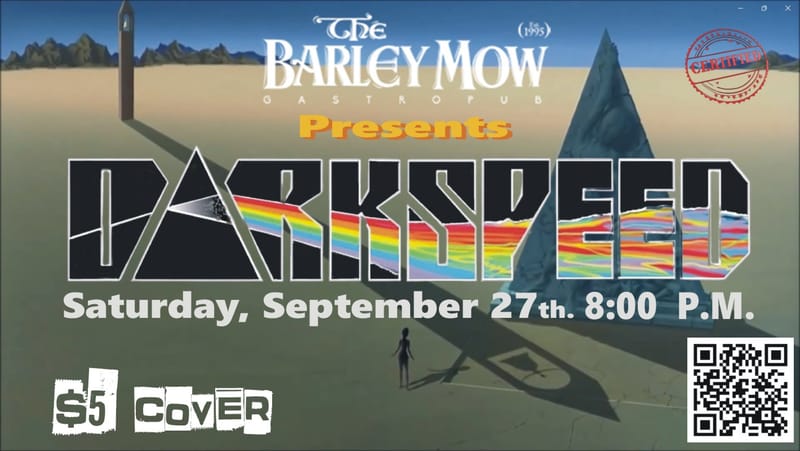 DarkSpeed At The Barley Mow Merivale