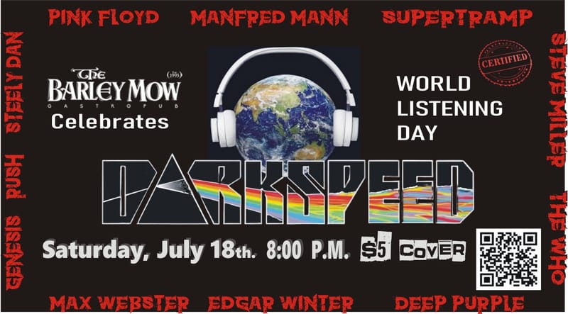 DarkSpeed & The Barley Mow Celebrate World Listening Day
