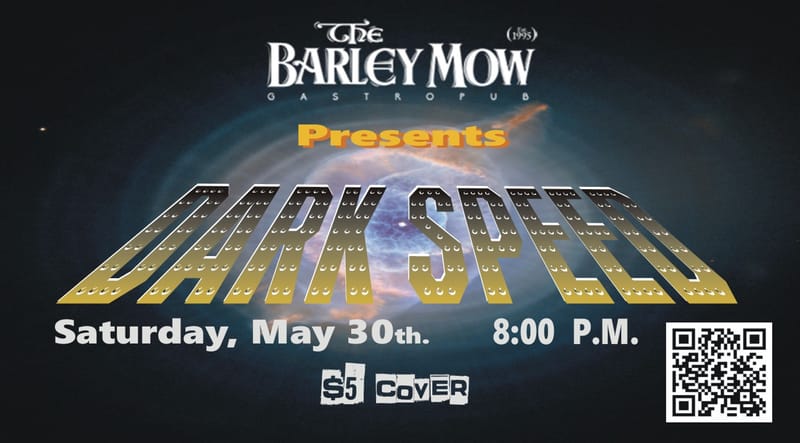 DarkSpeed at The Barley Mow Merivale