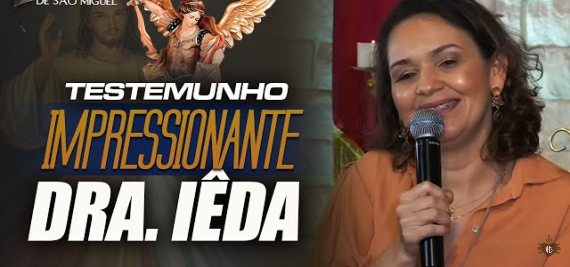 A strong testimony of conversion and the power of prayer from a professional (Doctor Iêda) who went through a very serious problem in her profession. An intercession from Our Lady and St. Michael