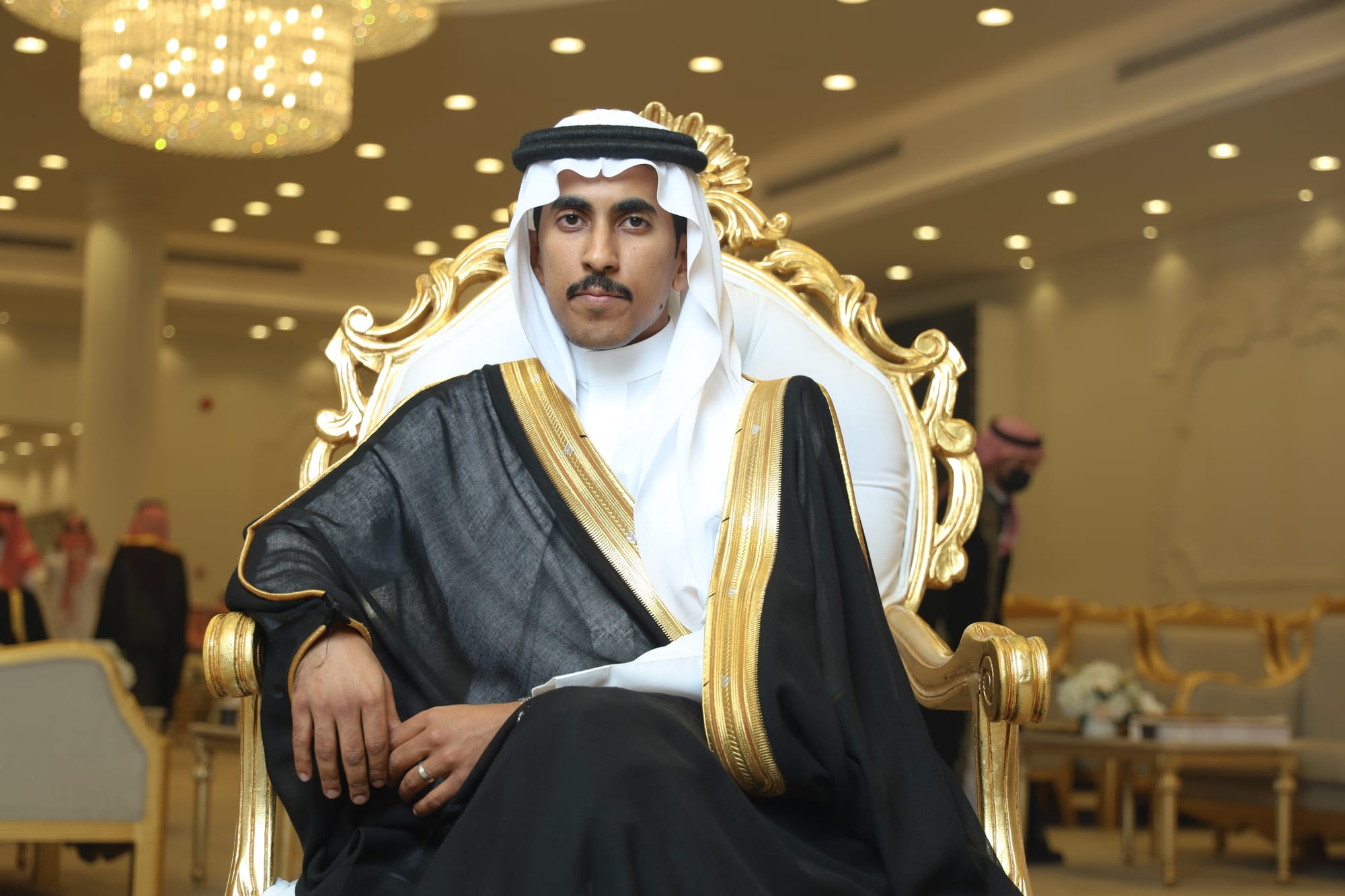 زواج محمد بن عبدالله إبراهيم بن قعود