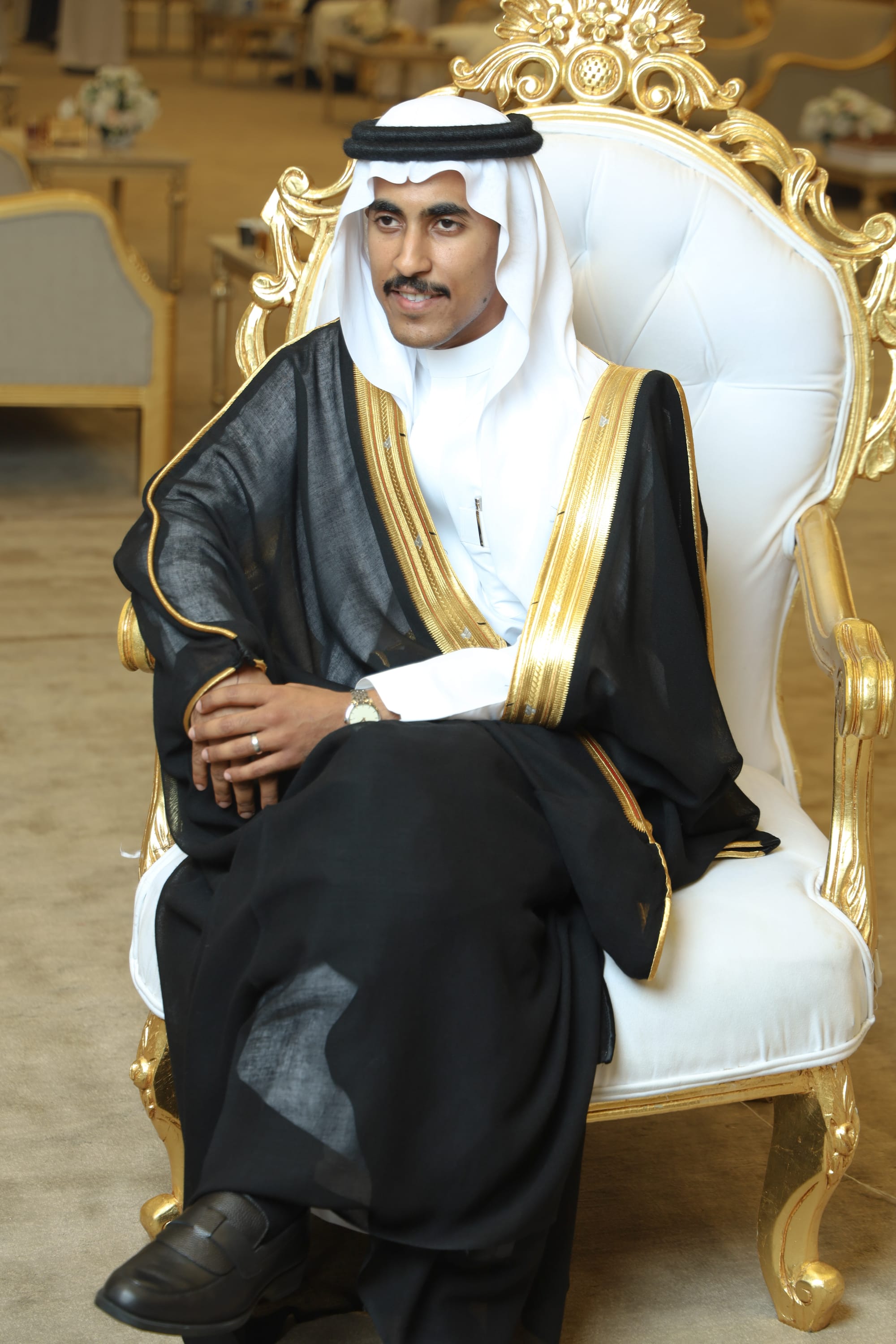 زواج محمد بن عبدالله إبراهيم بن قعود