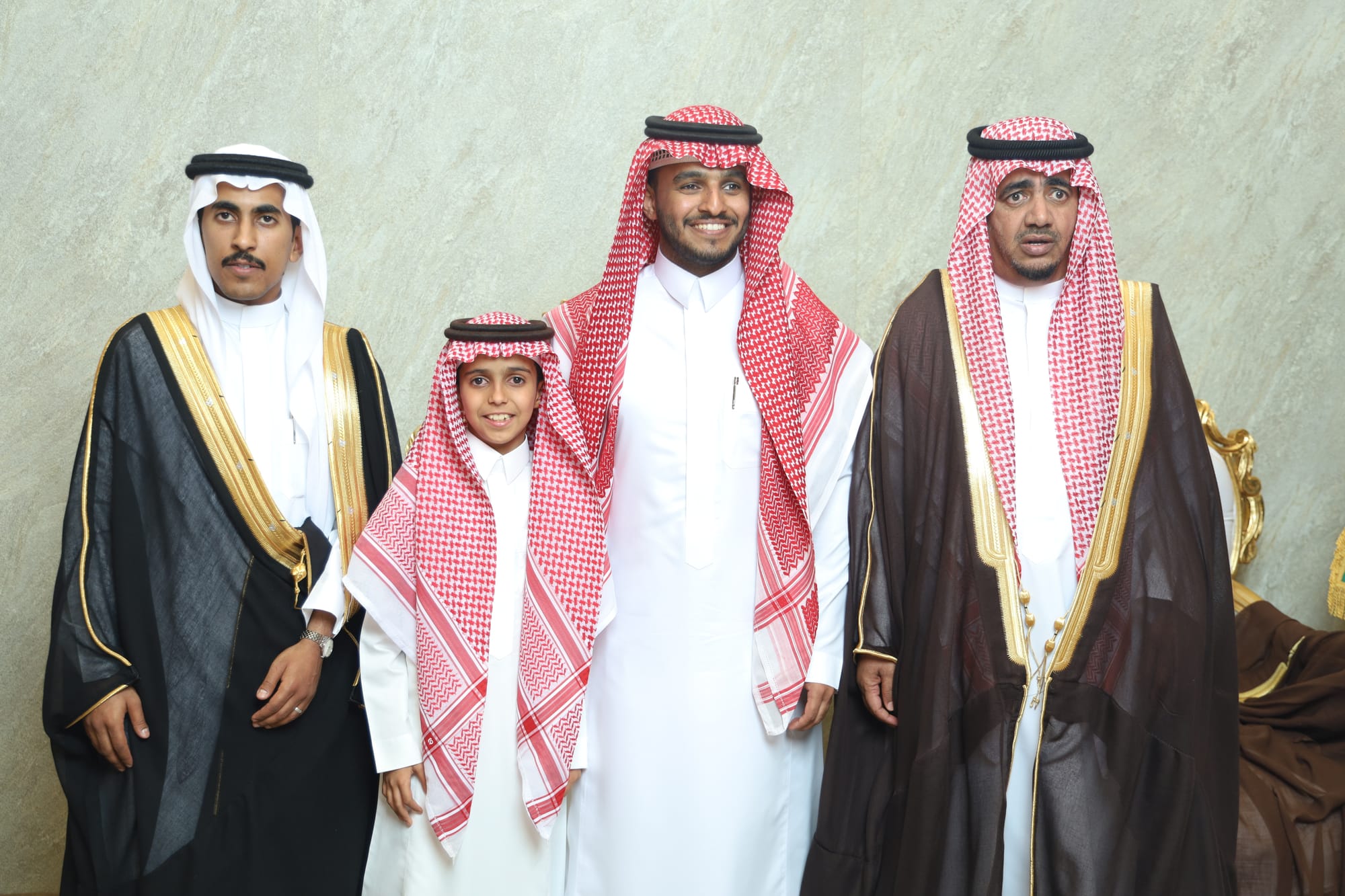 زواج محمد بن عبدالله إبراهيم بن قعود