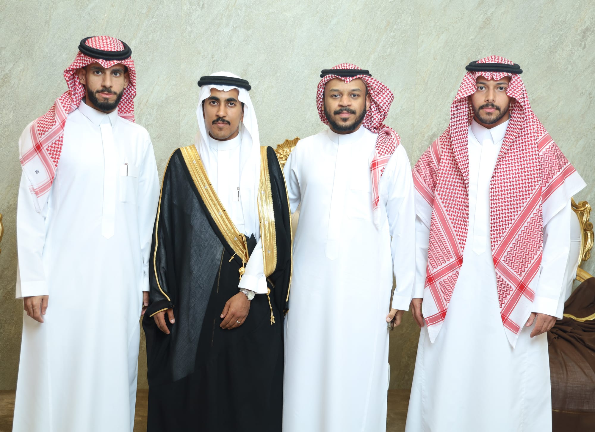 زواج محمد بن عبدالله إبراهيم بن قعود