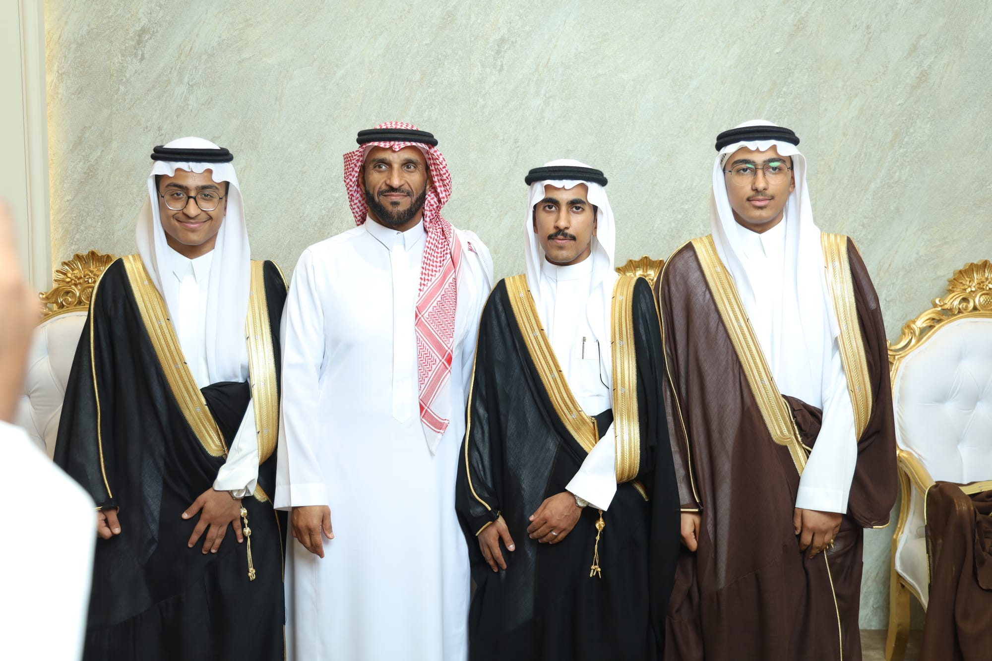 زواج محمد بن عبدالله إبراهيم بن قعود