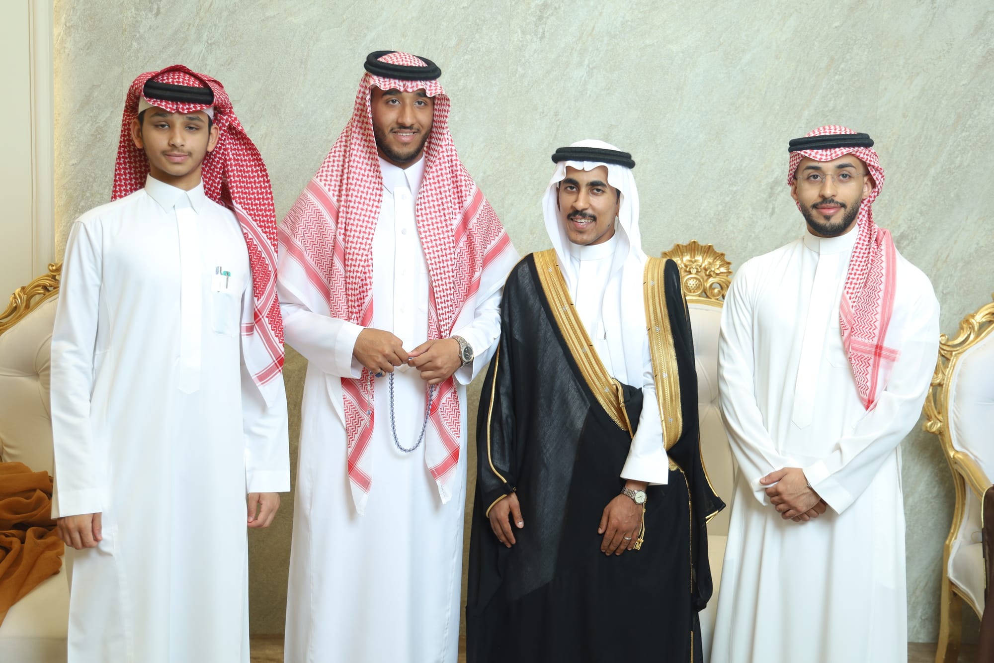 زواج محمد بن عبدالله إبراهيم بن قعود