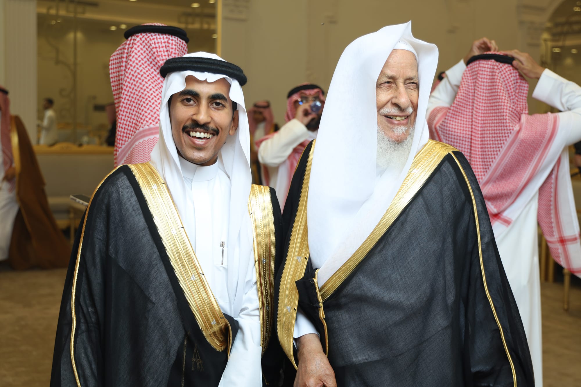 زواج محمد بن عبدالله إبراهيم بن قعود