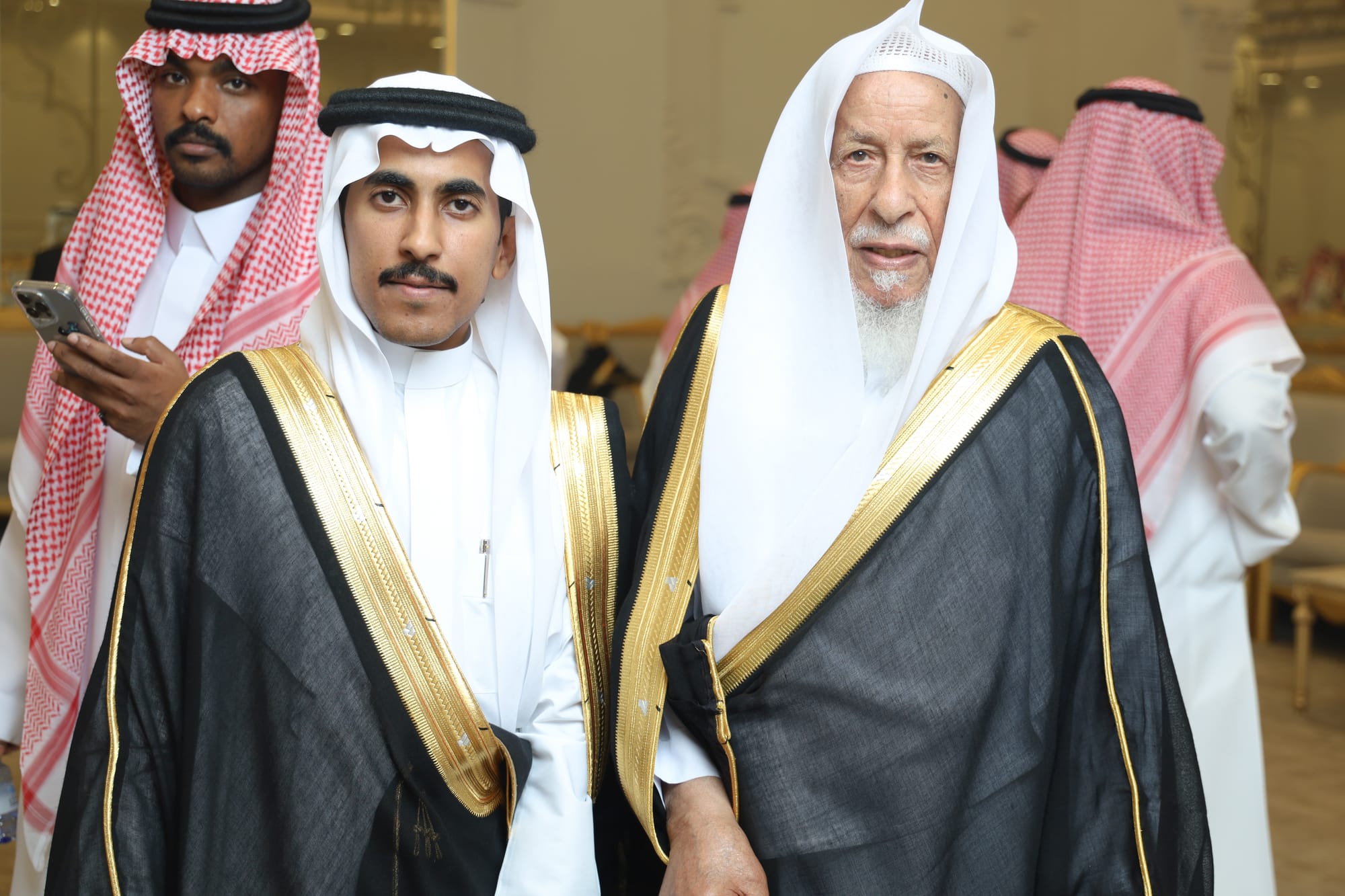 زواج محمد بن عبدالله إبراهيم بن قعود