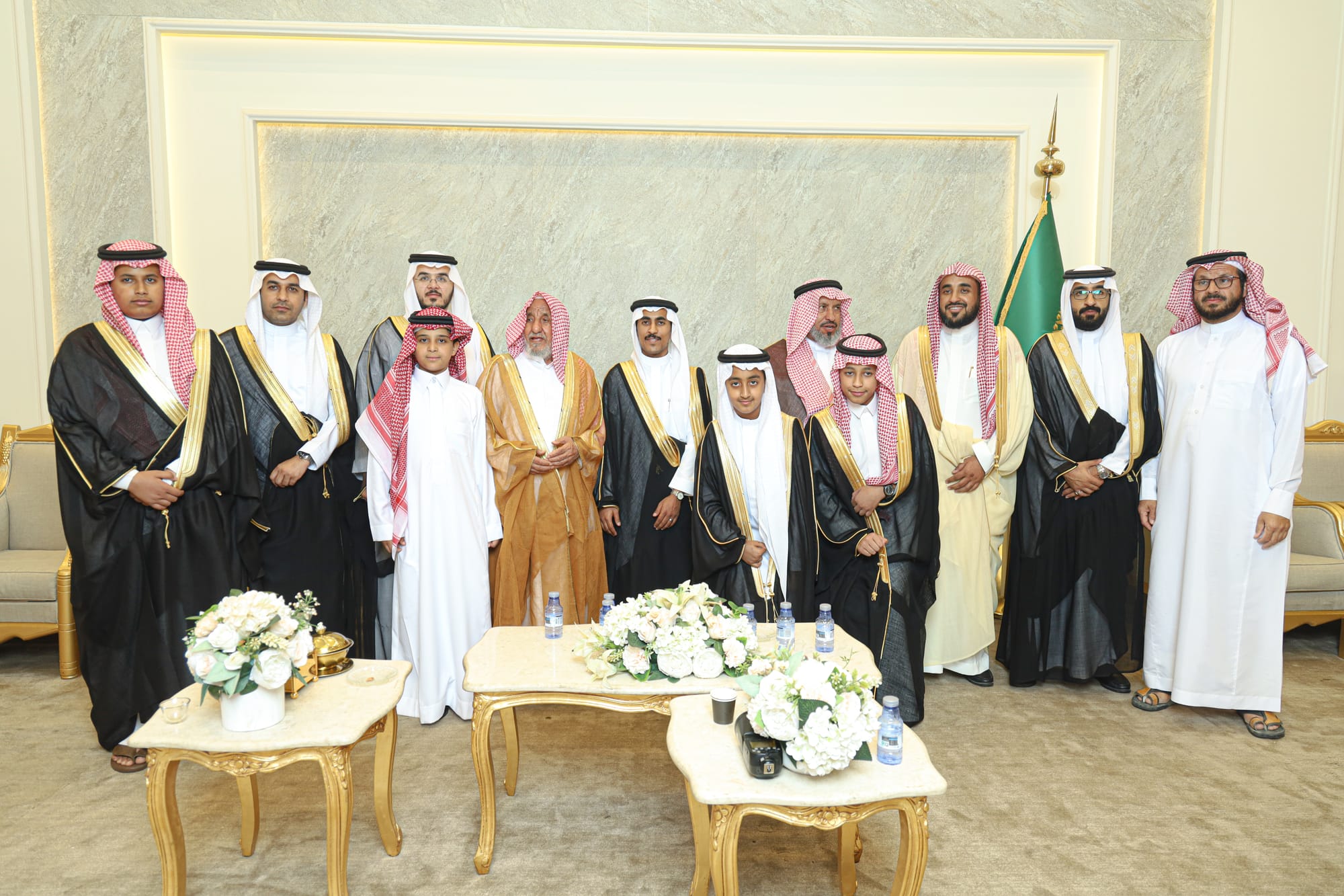 زواج محمد بن عبدالله إبراهيم بن قعود