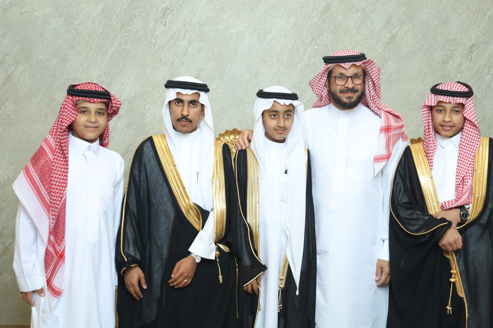 زواج محمد بن عبدالله إبراهيم بن قعود