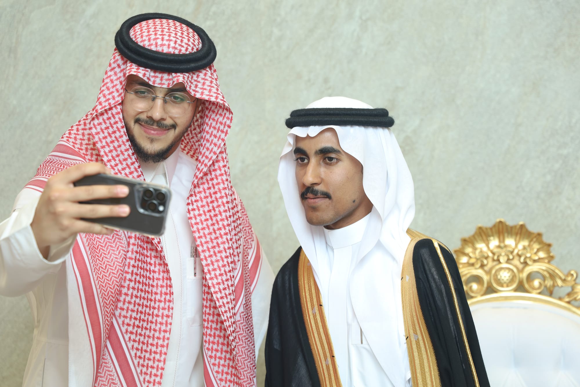 زواج محمد بن عبدالله إبراهيم بن قعود