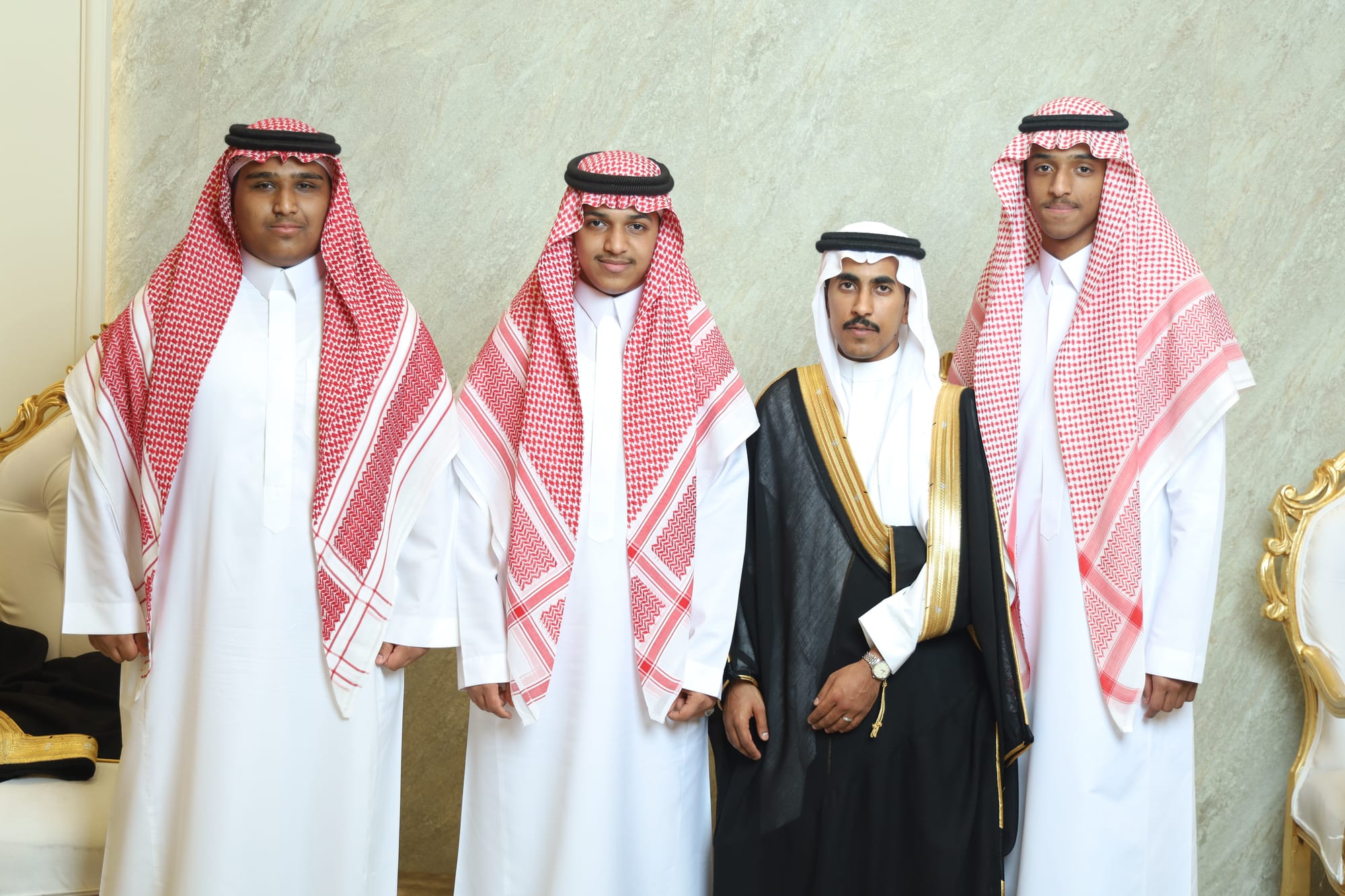 زواج محمد بن عبدالله إبراهيم بن قعود