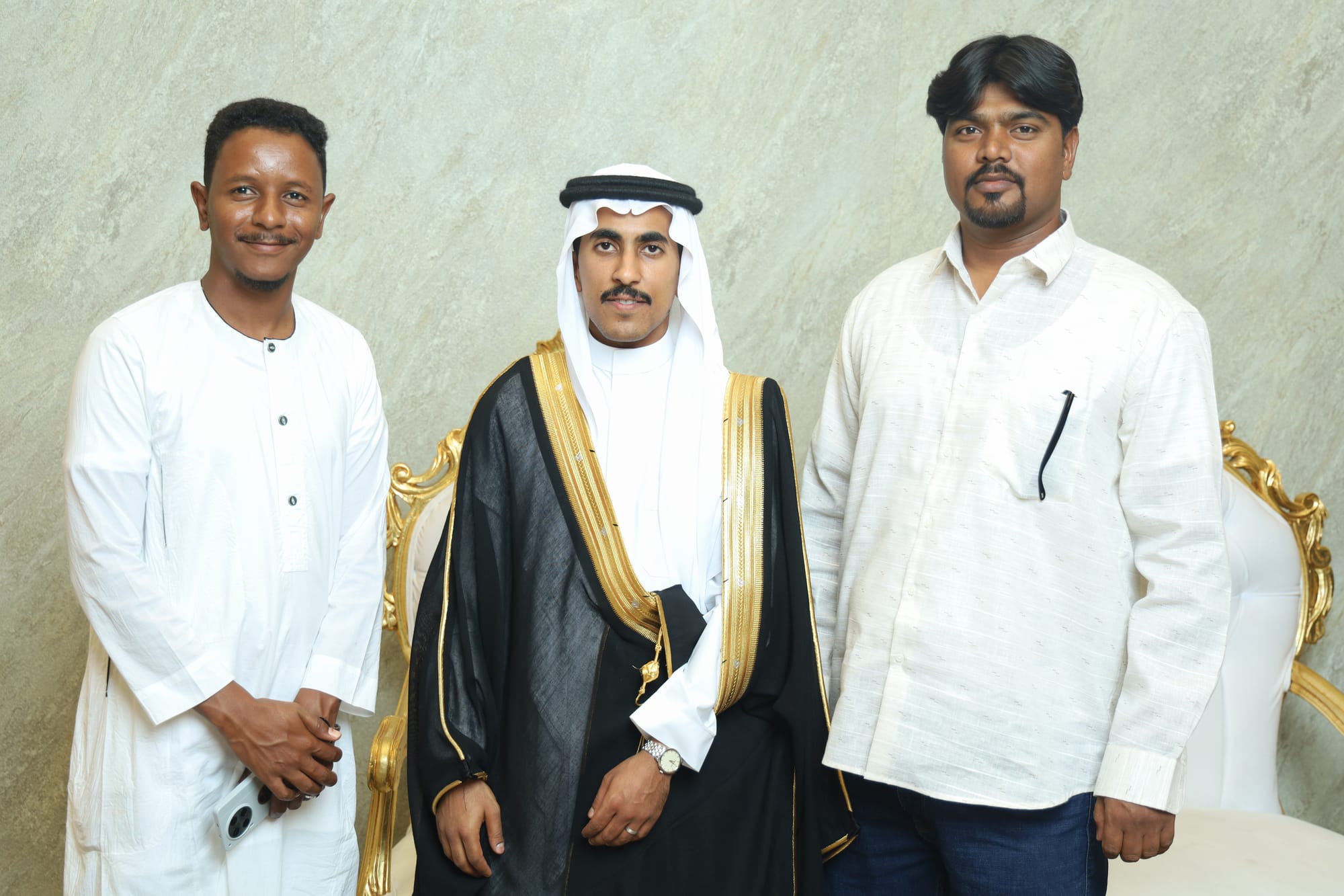 زواج محمد بن عبدالله إبراهيم بن قعود