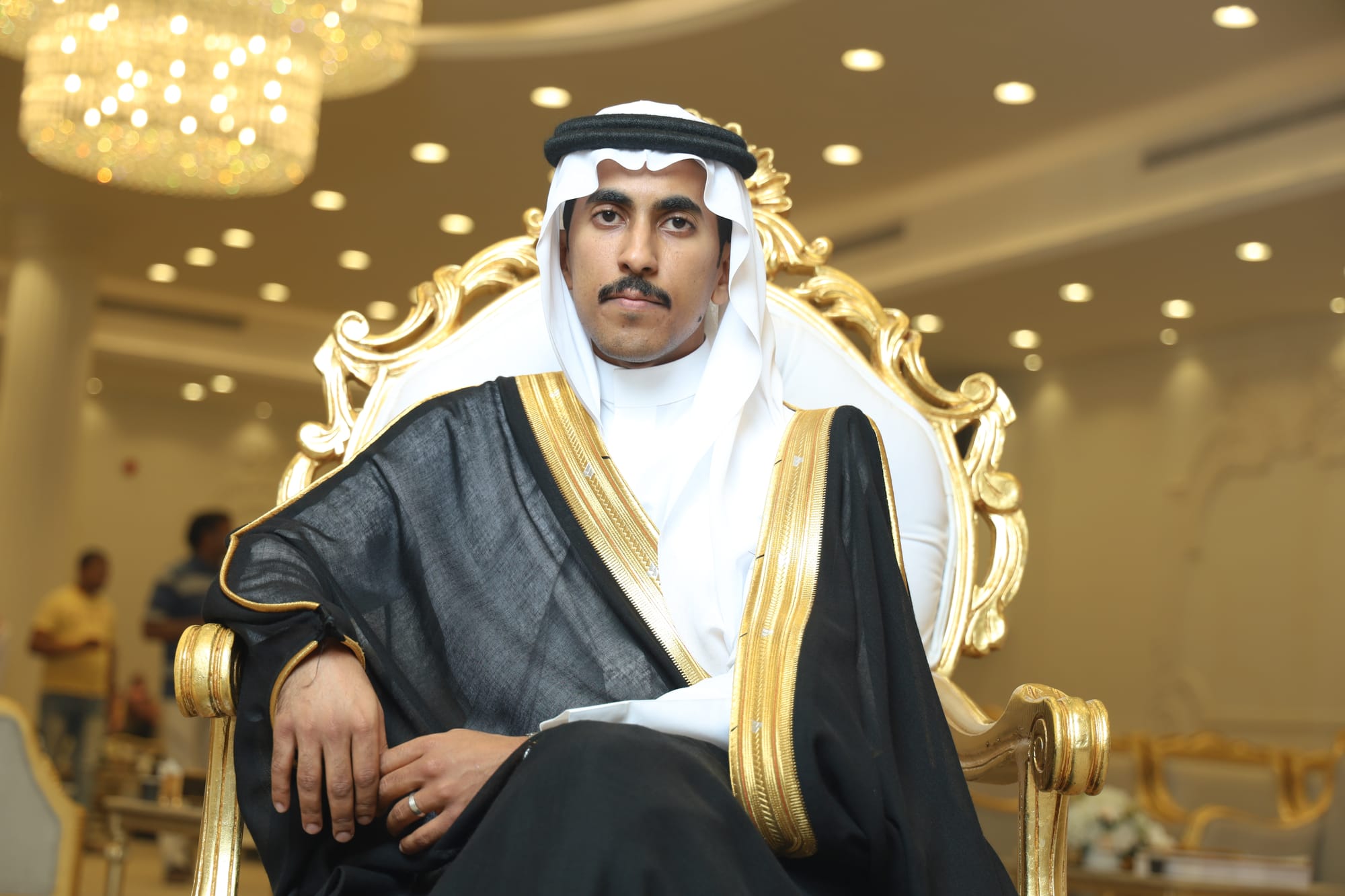 زواج محمد بن عبدالله إبراهيم بن قعود