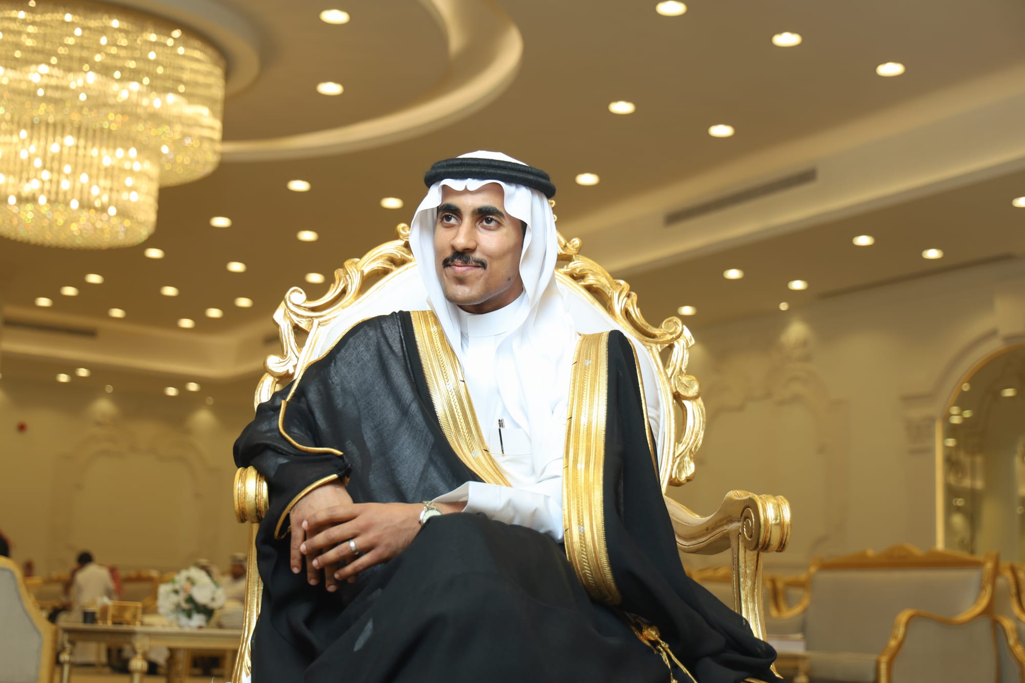 زواج محمد بن عبدالله إبراهيم بن قعود