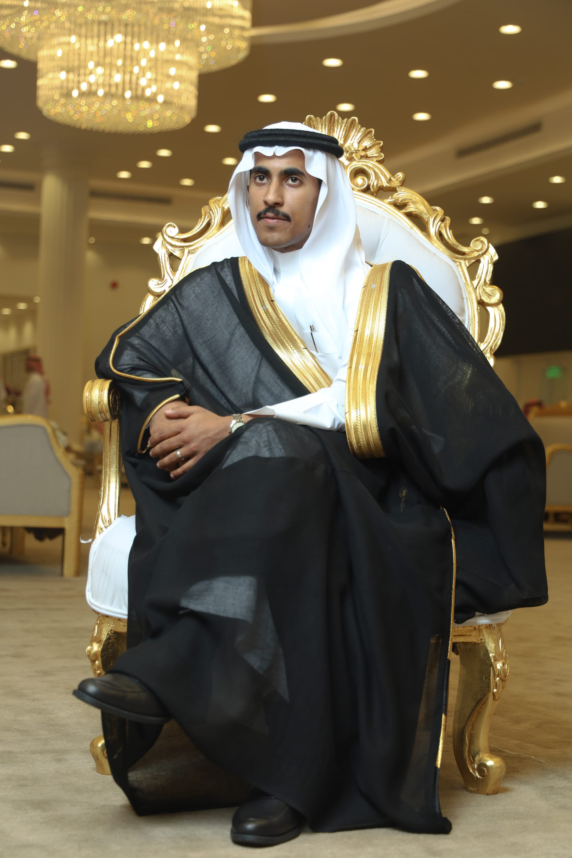 زواج محمد بن عبدالله إبراهيم بن قعود