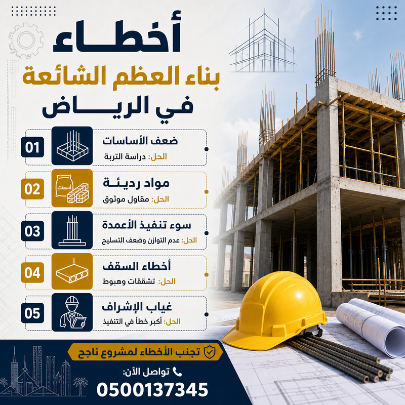 أخطاء بناء العظم الشائعة في الرياض وكيف تتجنبها قبل فوات الأوان