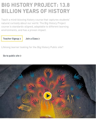 היסטוריה גדולה - מהמפץ הגדול עד העתיד