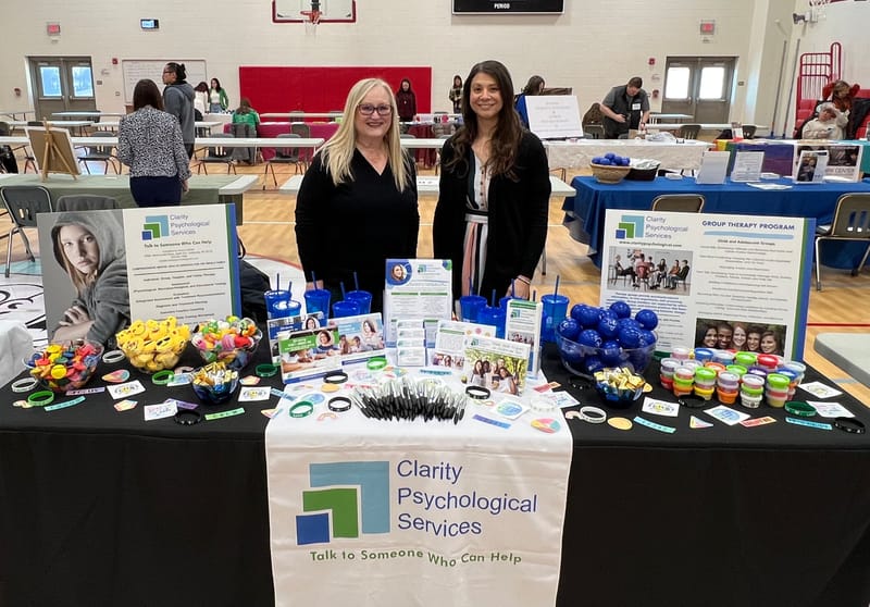 Clarity participates in the annual Loudoun County Public School's (LCPS) Mental Health and Wellness Fair to support our students!