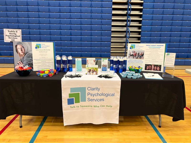 Clarity participates in the annual Loudoun County Public School's (LCPS) Mental Health and Wellness Fair to support our students!