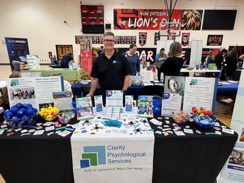 Clarity participates in the annual Loudoun County Public School's (LCPS) Mental Health and Wellness Fair to support our students!