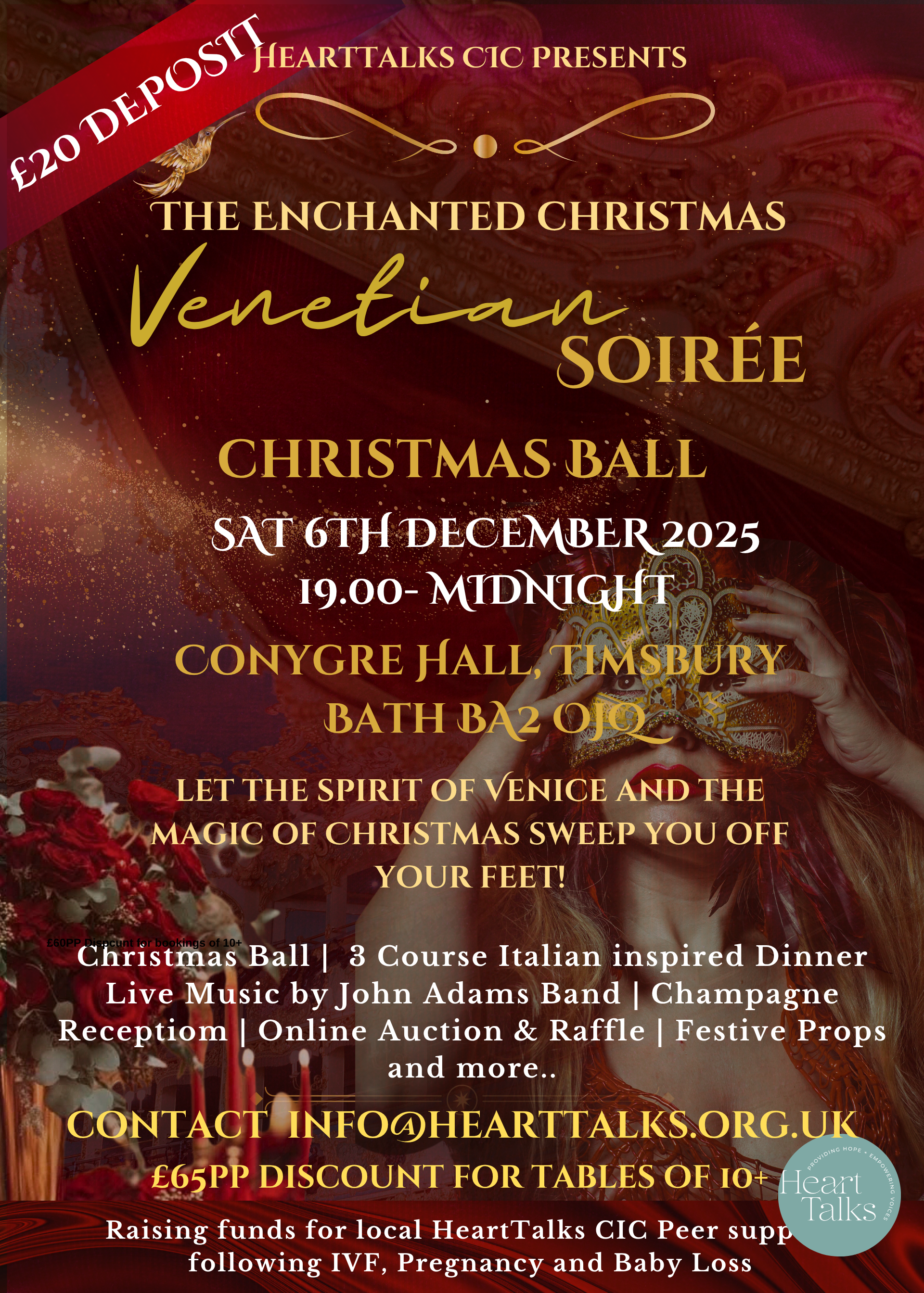 The Enchanted Venetian Soiree' Christmas Ball