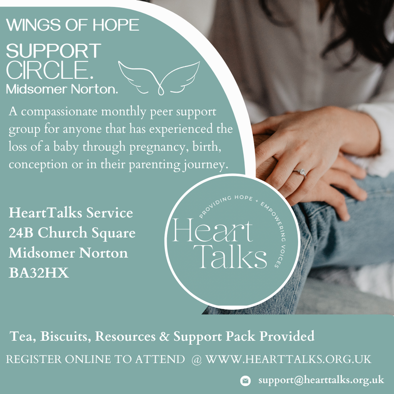 WINGS OF HOPE LOCAL SUPPORT CIRCLE FOLLOWING LOSS DURING BABYLOSS AWARENESS WEEK