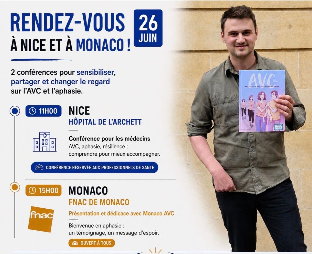 Presentation du BD: AVC - Stroke Comic Presentation