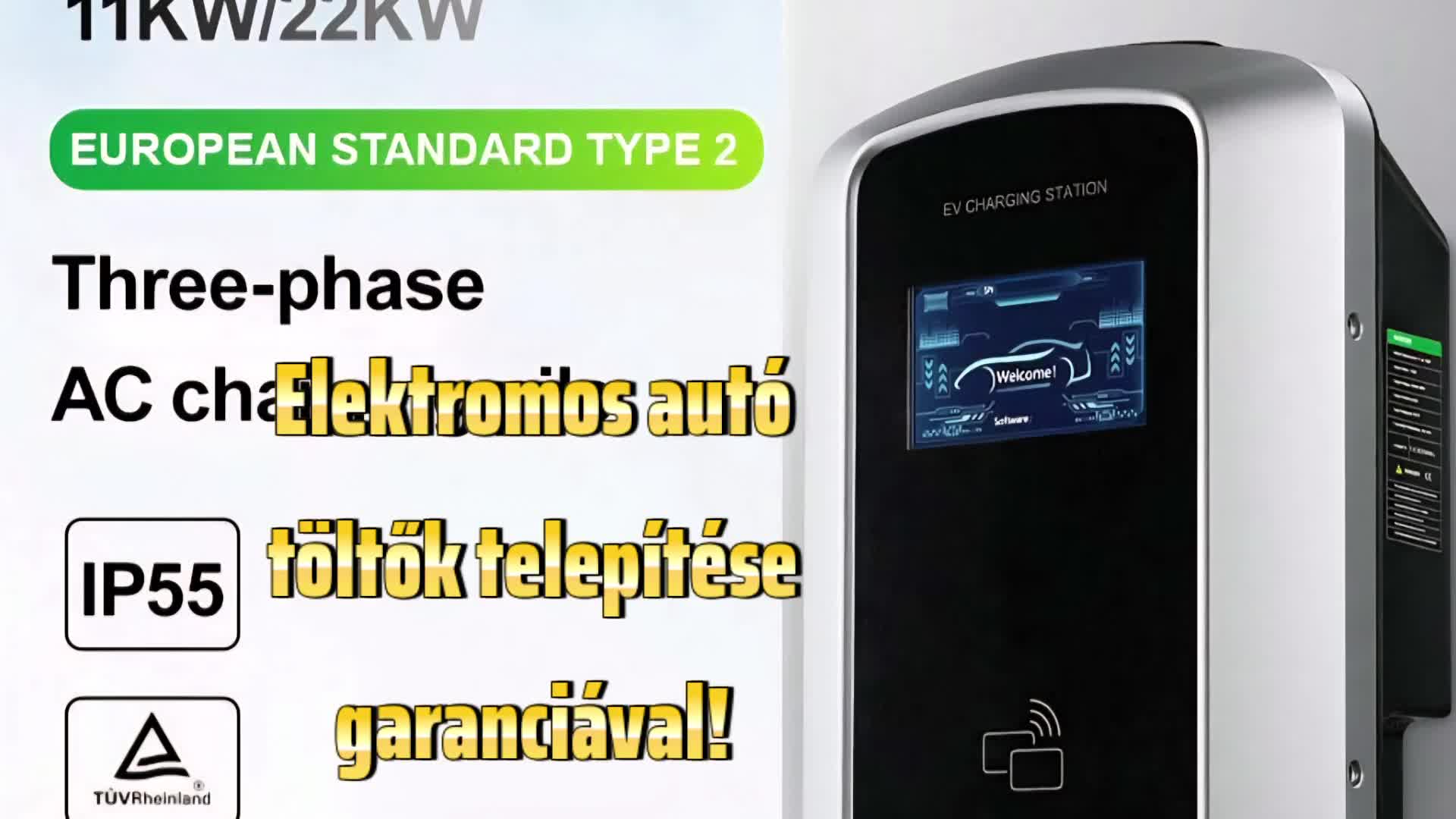 Elektromos autó töltők garanciával! thumbnail