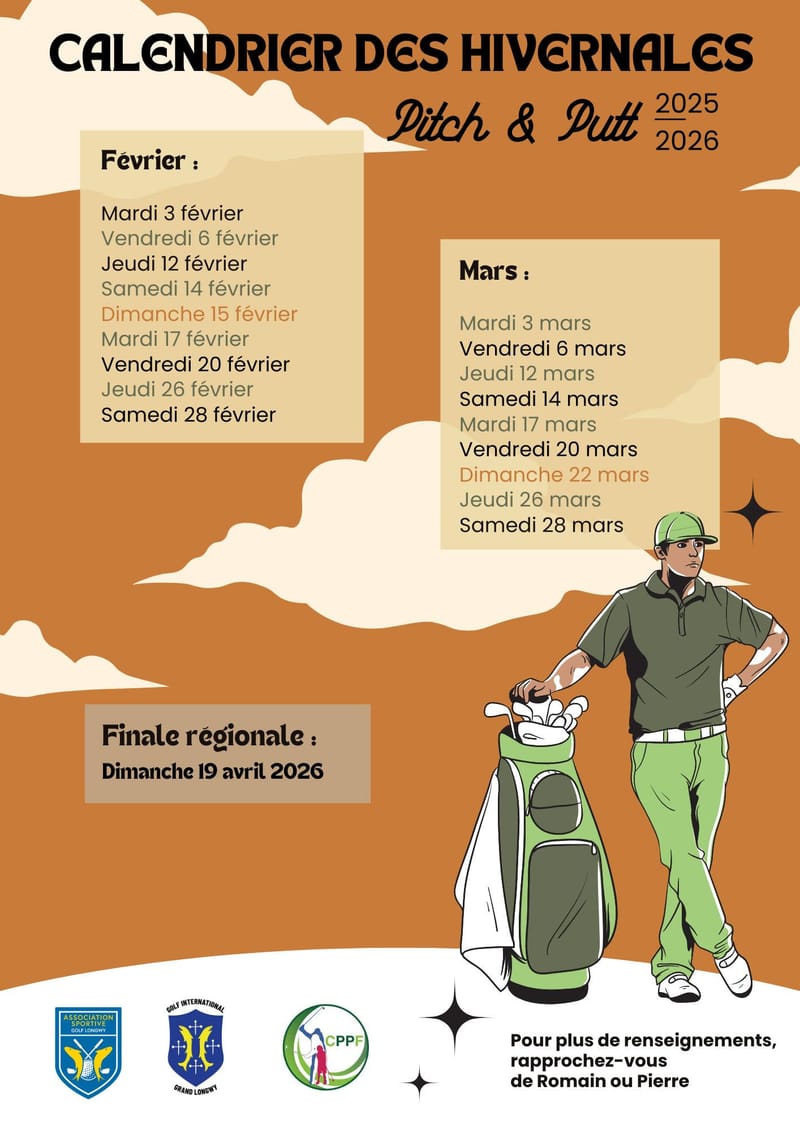 Calendrier hivernales