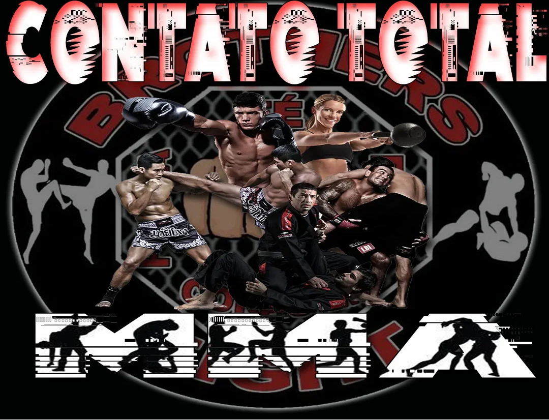 AULAS CONTATO TOTAL MMA MIXED MARTIAL ARTS “TREINE TUDO EM UM SÓ ESTILO”