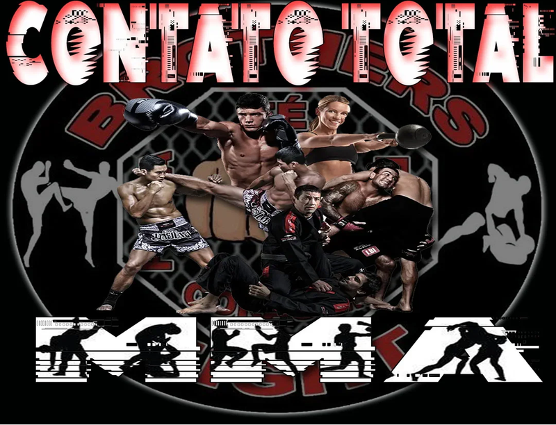 AULAS CONTATO TOTAL MMA MIXED MARTIAL ARTS “TREINE TUDO EM UM SÓ ESTILO”