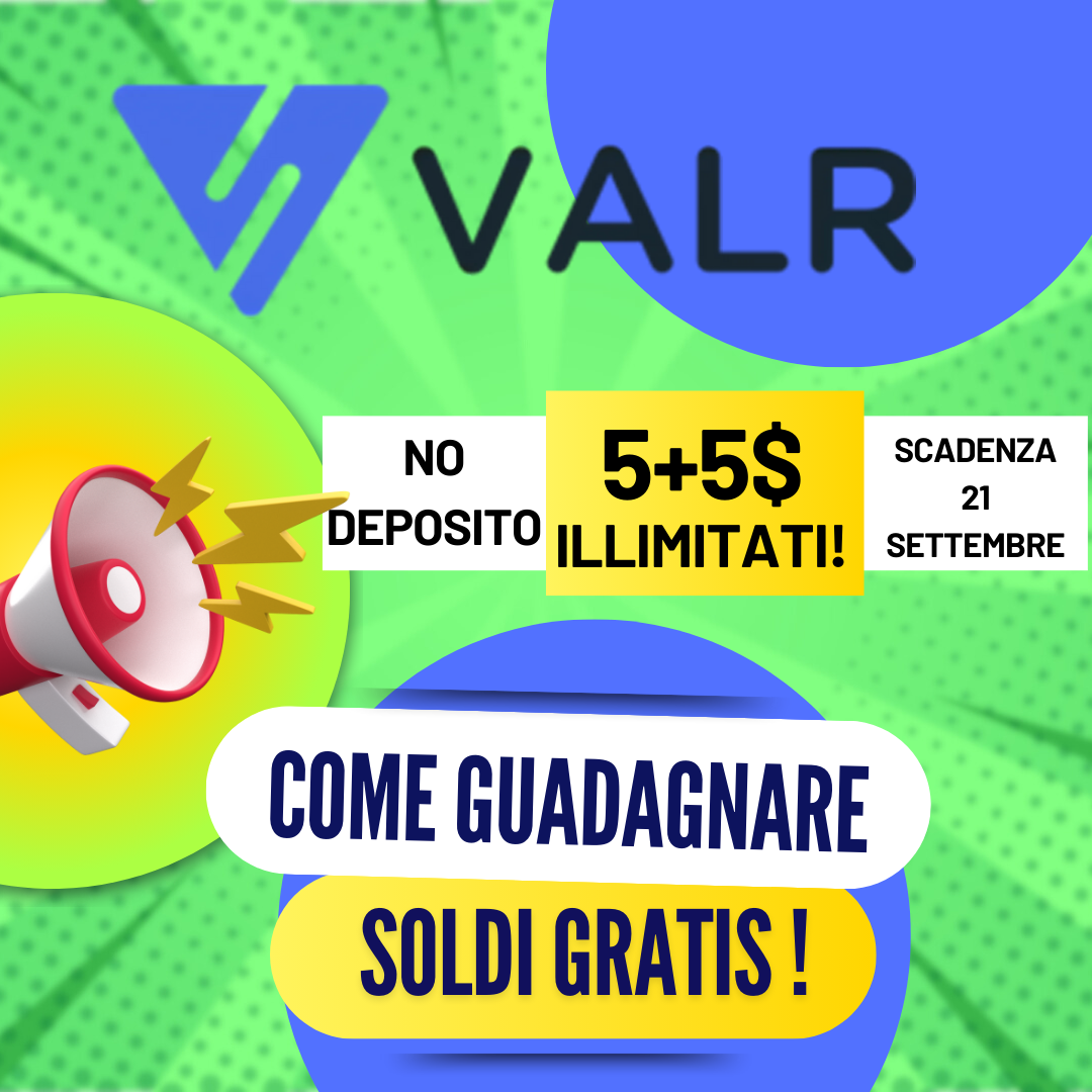 Come Guadagnare 5$ Gratis a Persona con VALR Wallets!