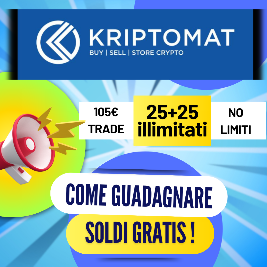 Kriptomat Come Guadagnare 25 € ILLITITATI in BTC!