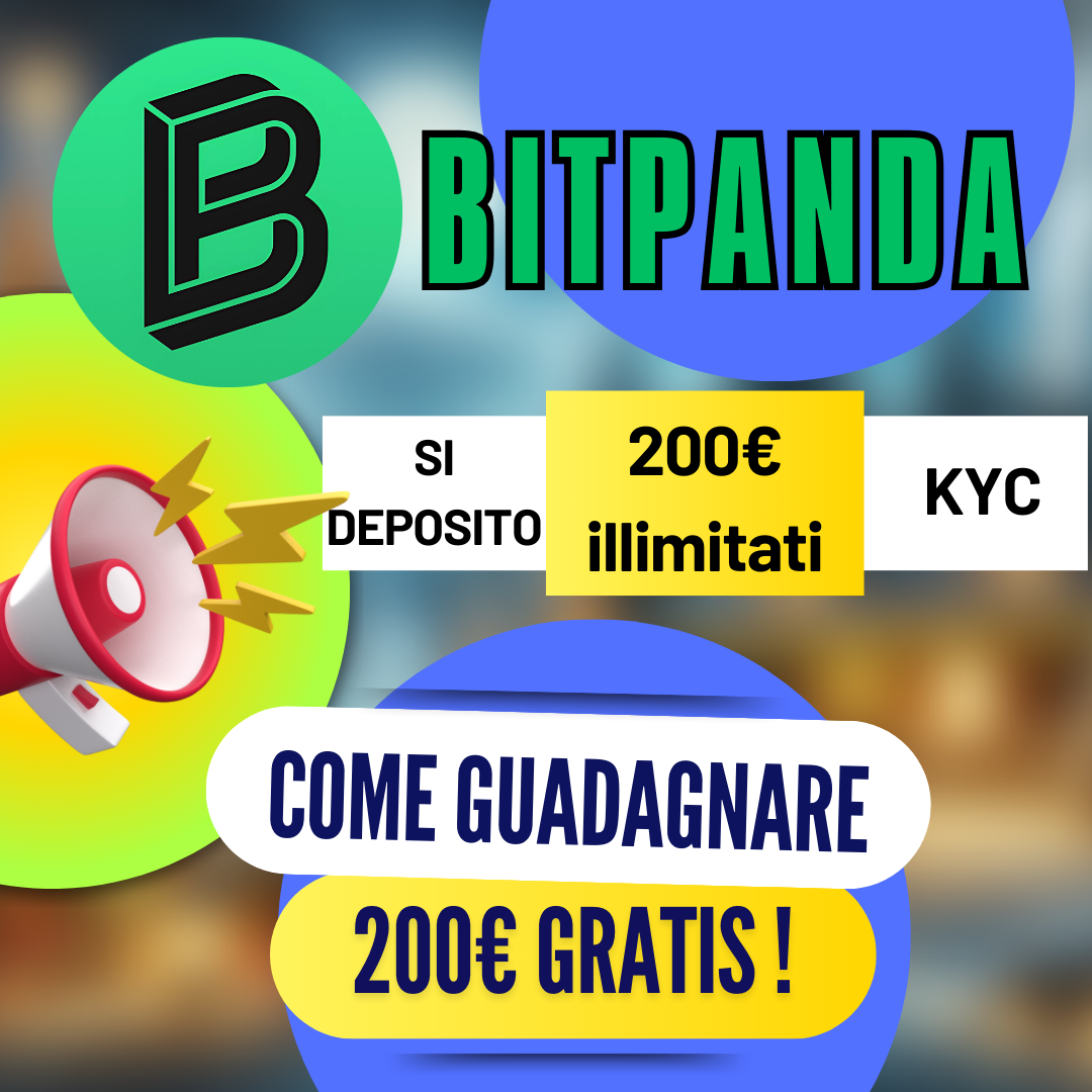 Guadagnare fino a €200 con la promozione Bitpanda: scopri come!